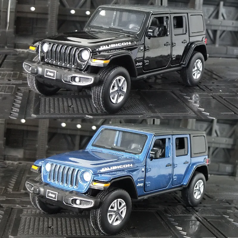 Модель автомобиля из сплава Jeeps Wrangler Rubicon 1:32 Литые и игрушечные металлические