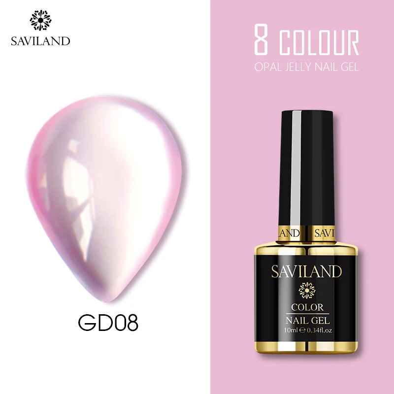 10ml GD08 Vrenmol Гель-лак для ногтей Опаловый Желейный гель полупрозрачный лак прозрачный молочно-белый цвет дизайн ногтей Маникюр УФ-гель Полупостоянный лак - Цвет: 10ml GD08
