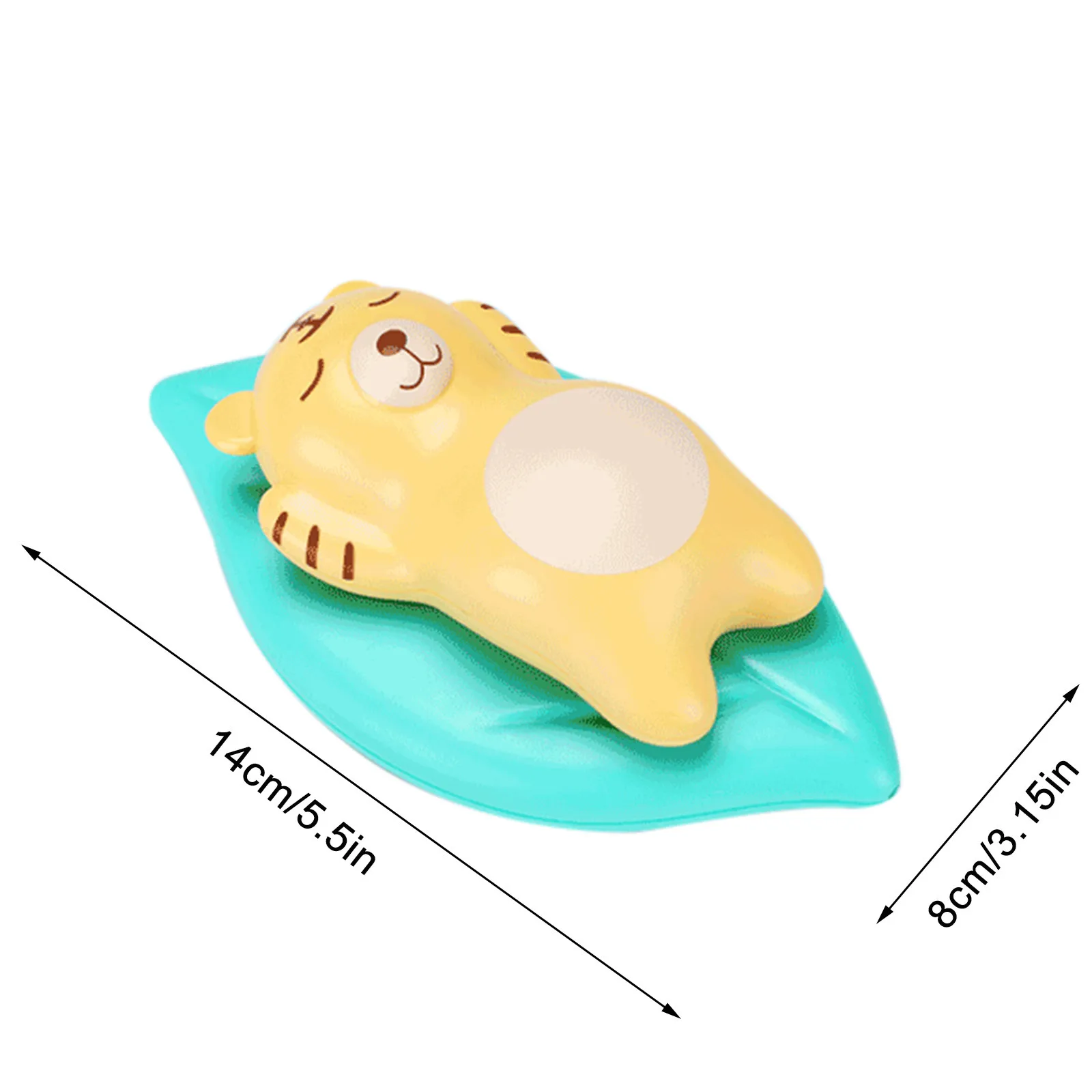 

New Children Summer Beach Bath Water Bear Cub Toys Wind Up Water Wheel Swimming Kawaii Decorative Ornaments Baby Toy