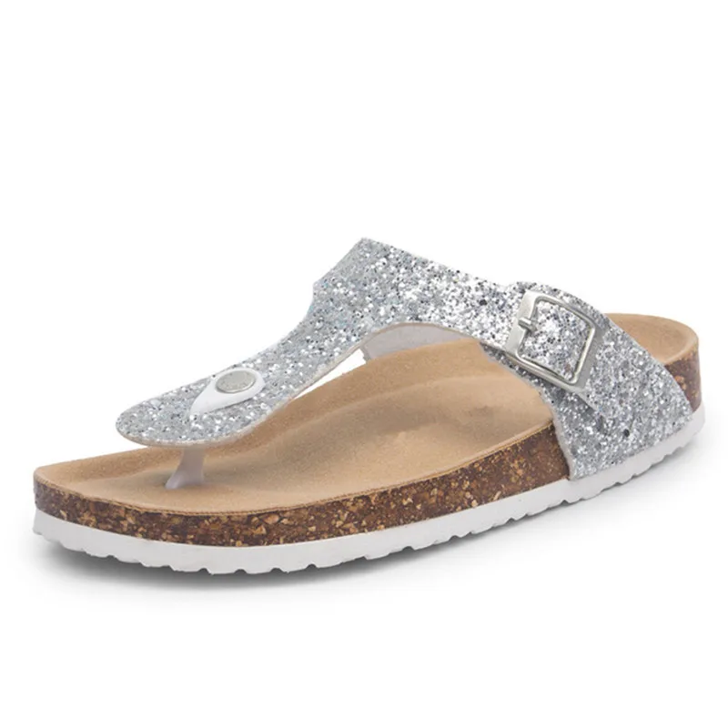 2020 повседневные летние новые шикарные пляжные пробковые шлепанцы тапочки