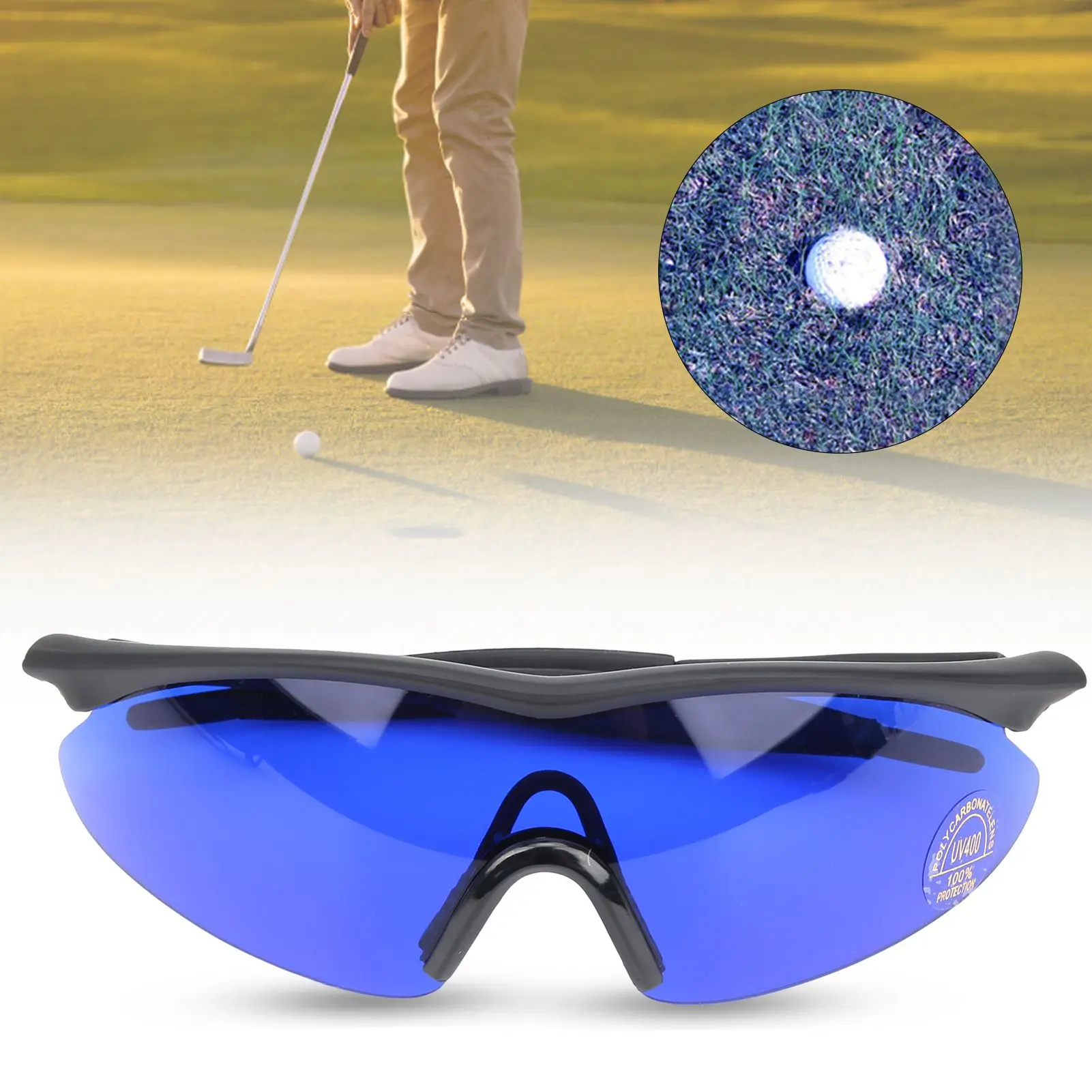 

Brand New And High Quality Golf Finding Glasses Professional Golf Ball Finder Lenses Glasses With Glass Cloth Very Practical