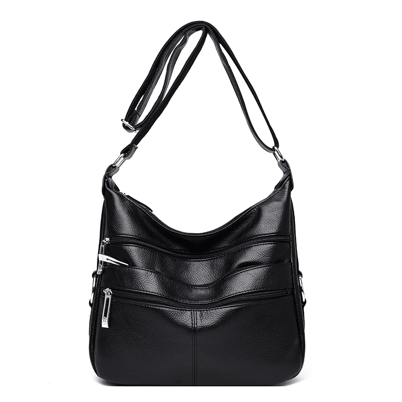 Много карманов большой сумки через плечо для женщин Sac основной Femme кожаные роскошные сумки женские сумки дизайнерские сумки высокого качества