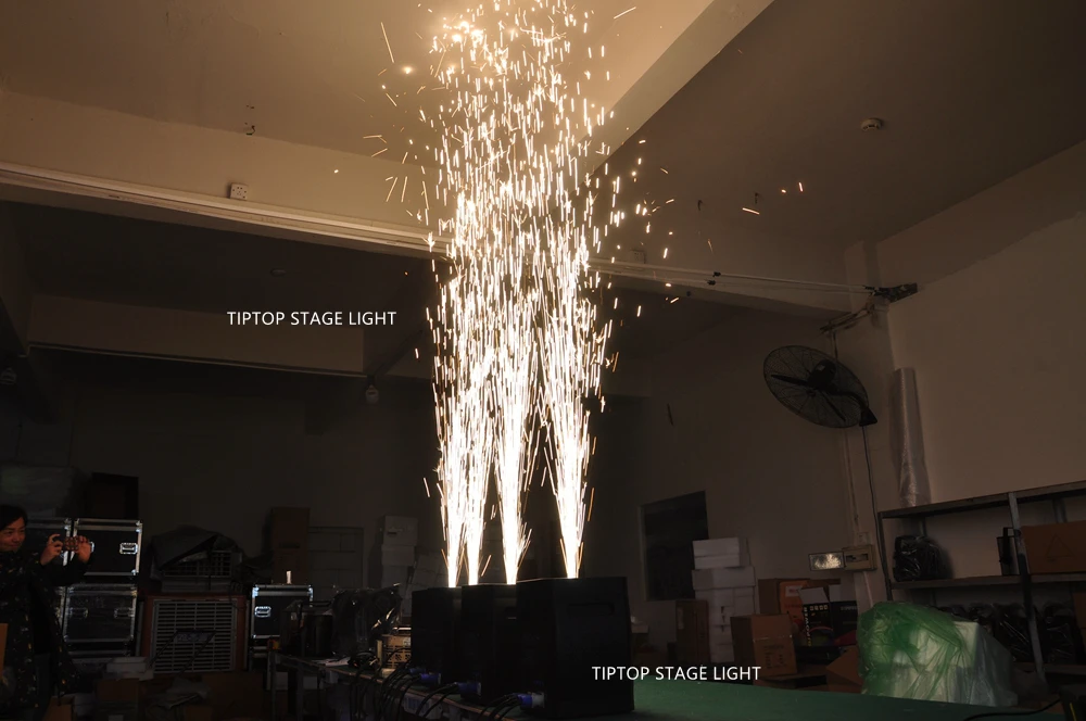 TIPTOP сценическая световая искра машина фейерверков консольный DMX/беспроводной 2 4G