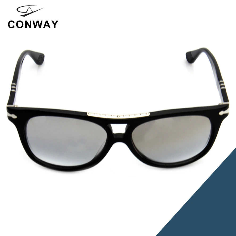Conway, модные солнцезащитные очки для женщин, пилот, женские солнцезащитные очки, Steve, роскошный фирменный дизайн, очки для вождения, UV Proetection, ацетат