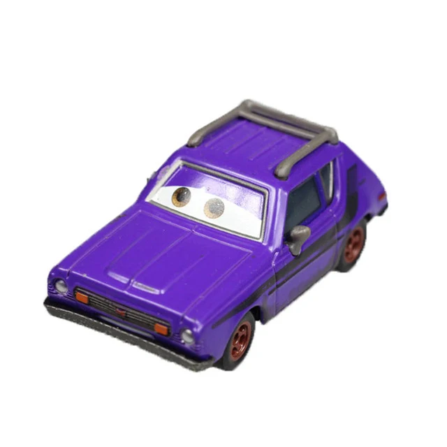 Disney Pixar Тачки 2 3 игрушки Молния Маккуин Джексон шторм Mack Uncle Truck 1:55 литой модельный автомобиль для детей рождественские подарки - Цвет: Purple bad guy