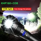 Новый XHP160 самый мощный светодиодный фонарик 18650 XHP90 USB перезаряжаемый мощный тактический фонарик XHP70 охотничий фонарик свет