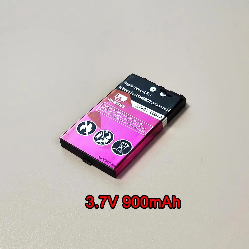 Перезаряжаемая литиевая батарея 3 7 в 900 мАч для GBA SP & NDS оригинальная