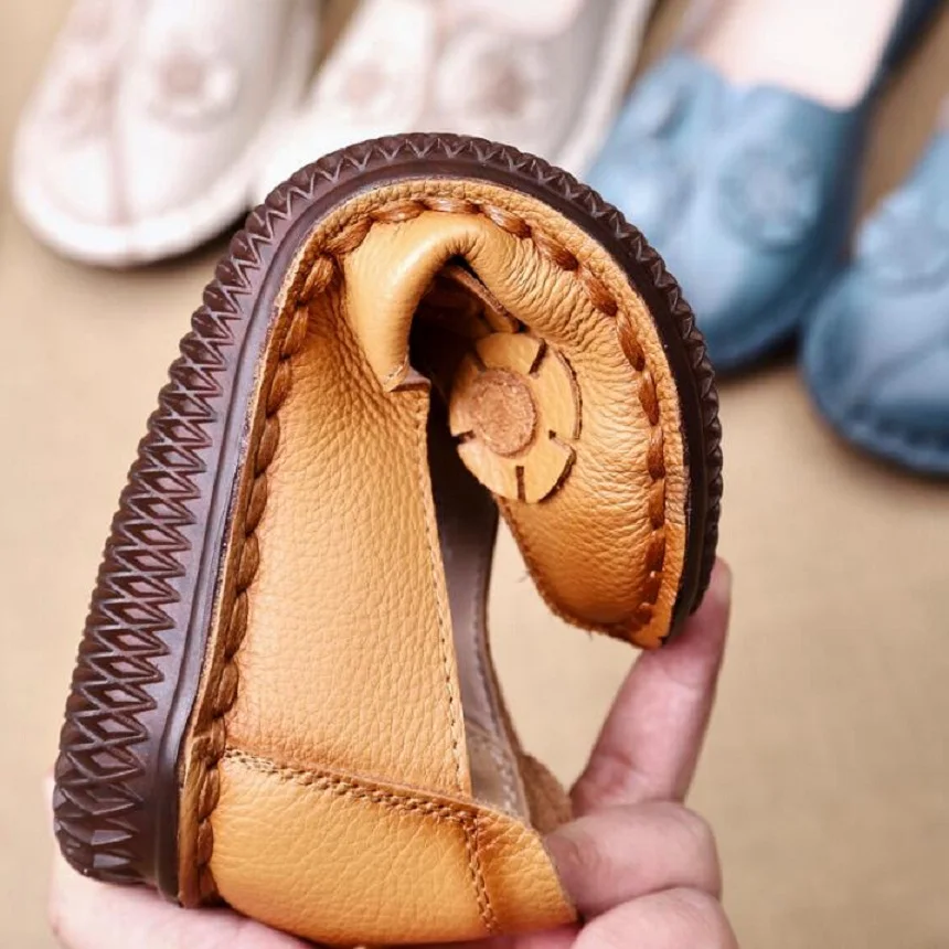 

MVVJKE 2020 spring new mother shoes soft bottom non-slip flat shoes women big size 40 41 women shoes casual shoes ladies shoes