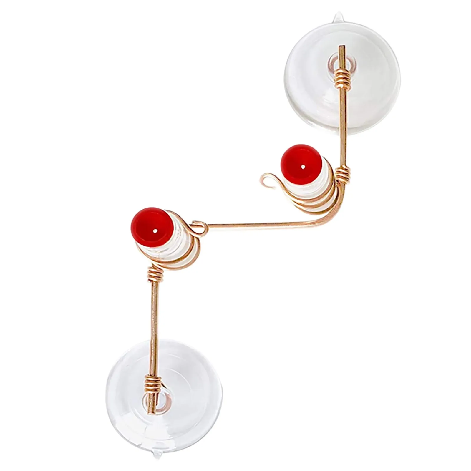 

2021 New Creative Bird Feeder Copper Hummingbird Feeder Sucker Bird Feeder Simple Sucker Bird Feeding Device Accessories Devices