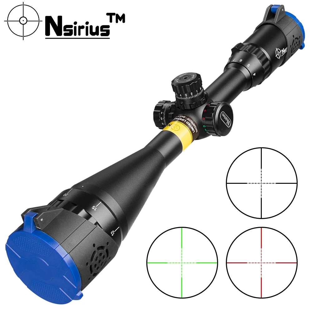 Точный оптический прицел NSIRIUS 4 16X50 AOE снайперский крест с красной и зеленой