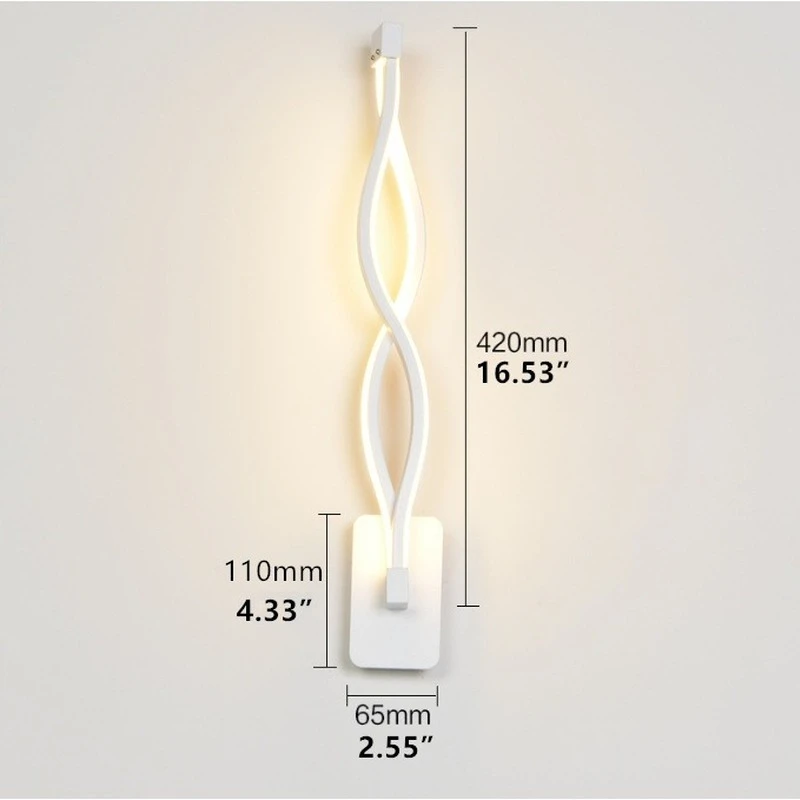 

For Bedroom Bedside Aisle LED Wall Lights Lighting Fixture Home Decor Lamp Modern living room decoration Wall Lamps