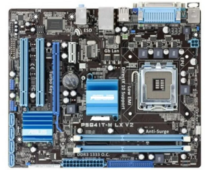 Материнская плата для настольного компьютера подходит intel DDR3 LGA 775 USB2.0 VGA SATA II 8 Гб