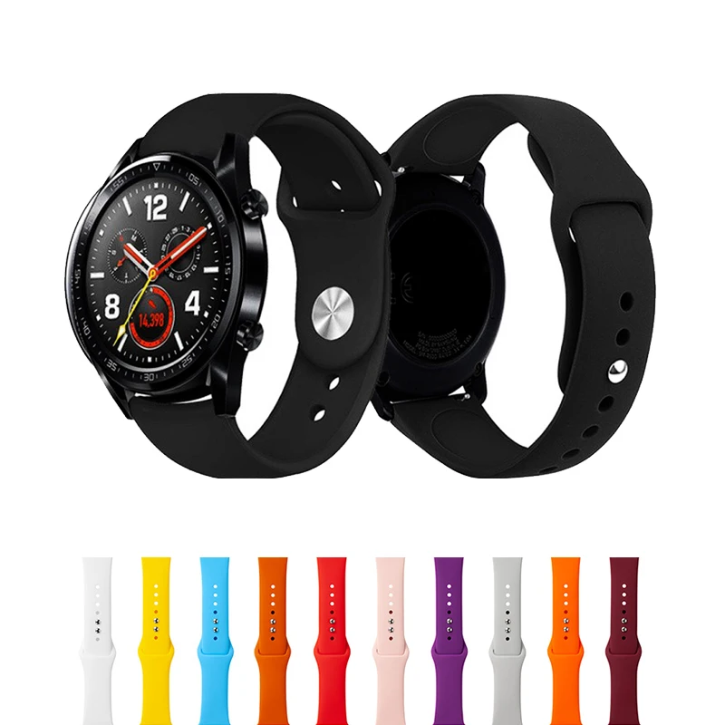 Huawei gt watch 2 46 мм ремешок для Samsung galaxy мм/42 gear S3 frontier 22 мм/20 active sport S2 браслет|Ремешки