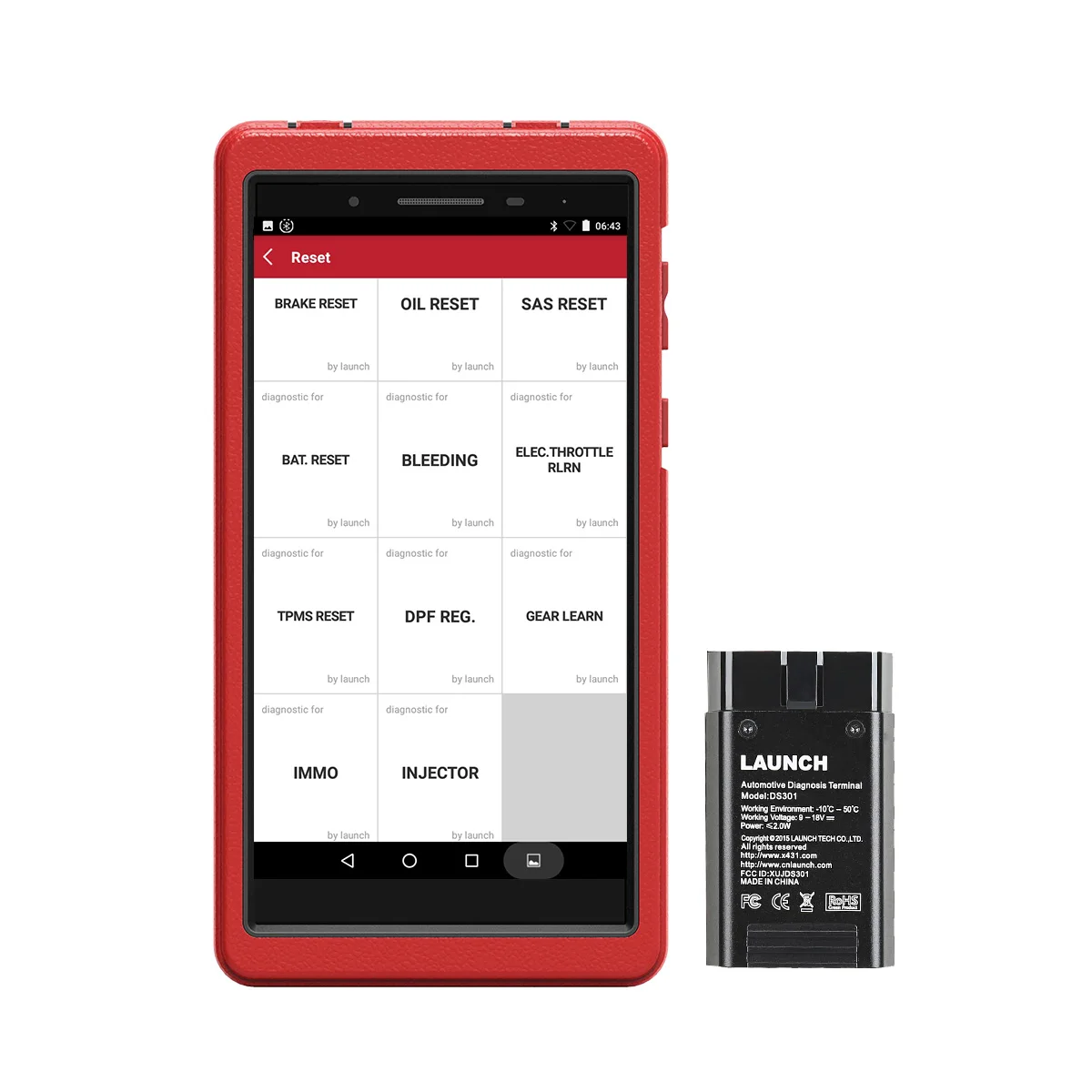 Сканер диагностики LAUNCH X431 Pros Mini OBD2 инструменты версии 2022 с кодированием ЭБУ и функцией полного сброса системы 2-летнее бесплатное обновление.