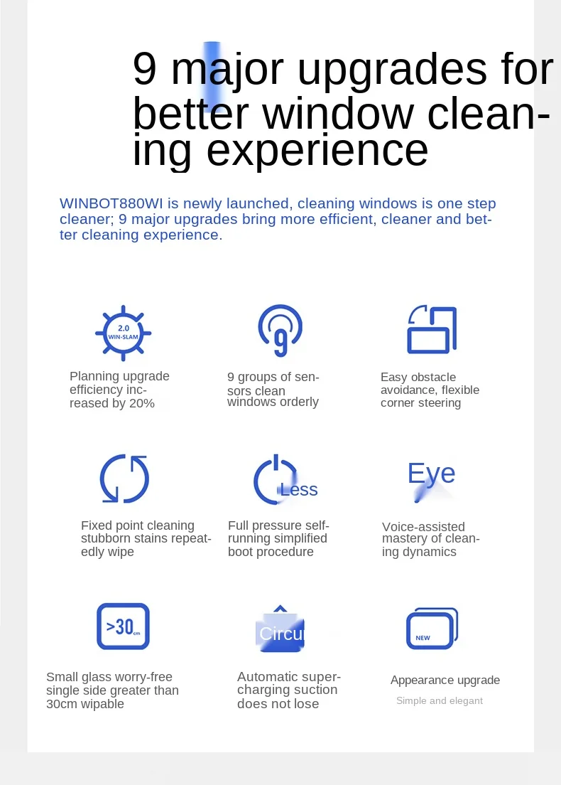 

Cy Window Cleaning Machine Intelligent Automatic Electric Apparatus Window Cleaning Machine