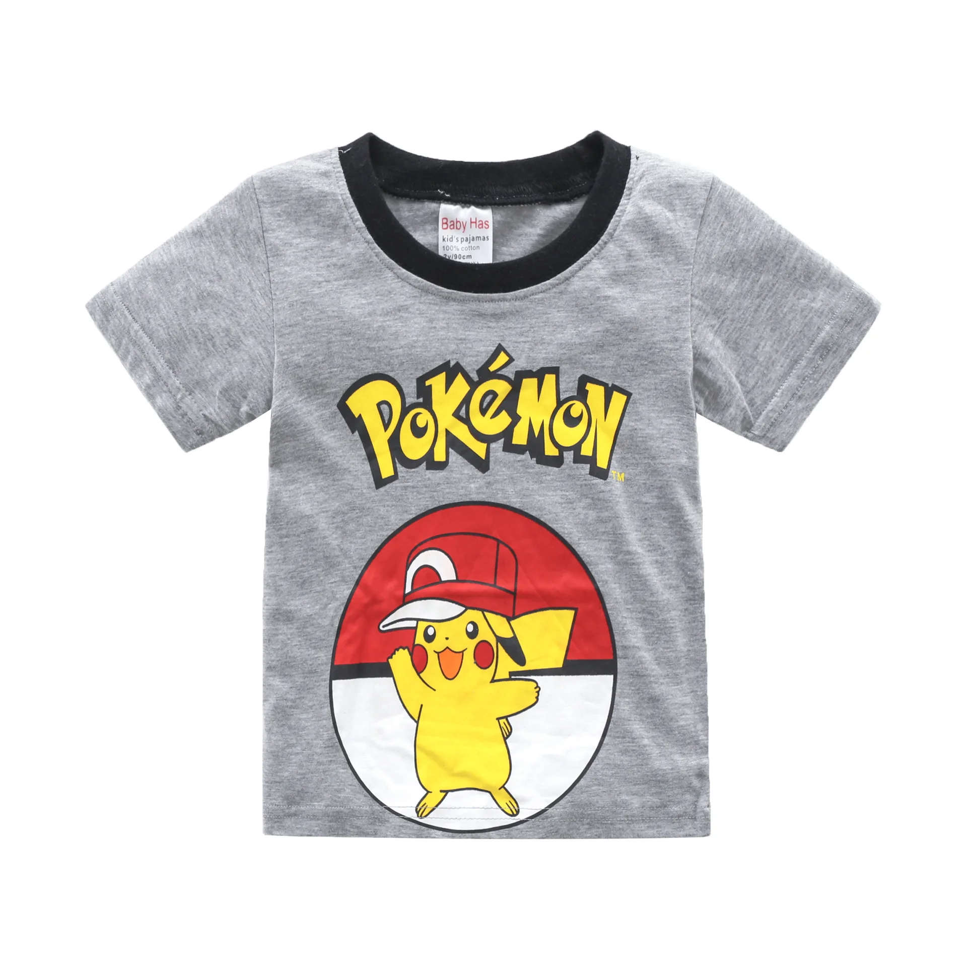 Летние шорты с покемоном Повседневная Домашняя одежда пижамный комплект