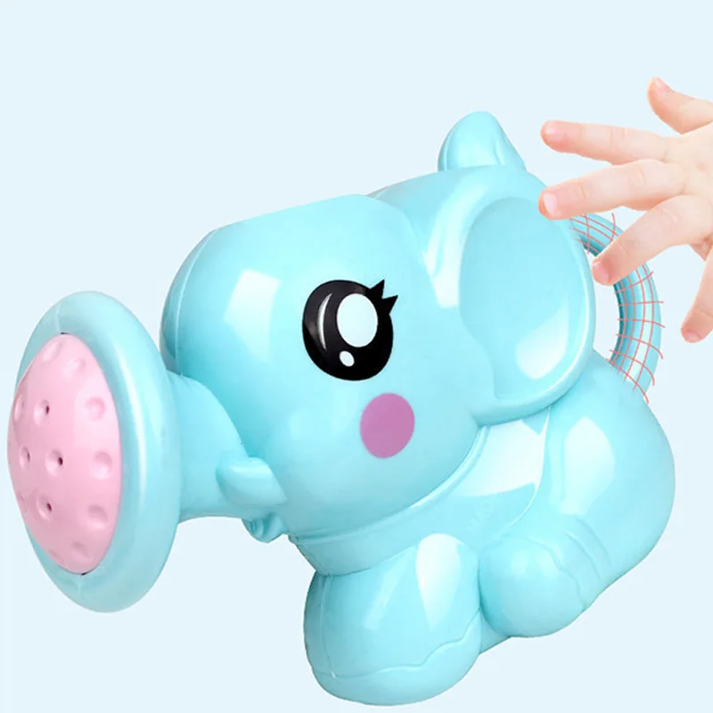 Taza de ducha de elefante de dibujos animados para ni&ntilde;os reci&eacute;n nacidos, tazas de champ&uacute; de pl&aacute;stico ABS para lavar el cabello, cuchara de agua para ba&ntilde;o, tazas de champ&uacute; para beb&eacute;s-2