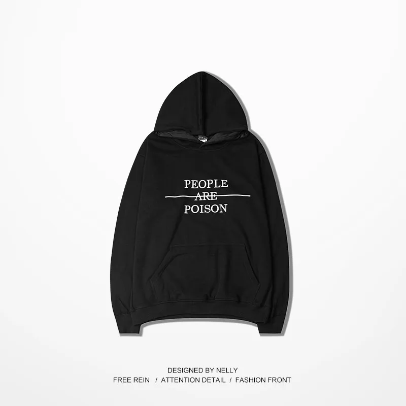 Корейская толстовка с капюшоном в стиле хип хоп Студенческая пальто осенняя пара