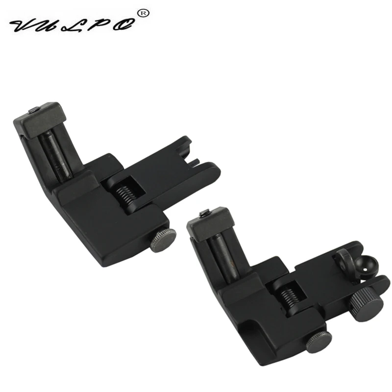 Тактический передний и задний прицел для охоты 45 градусов|iron sights|backup iron sightsaccessories