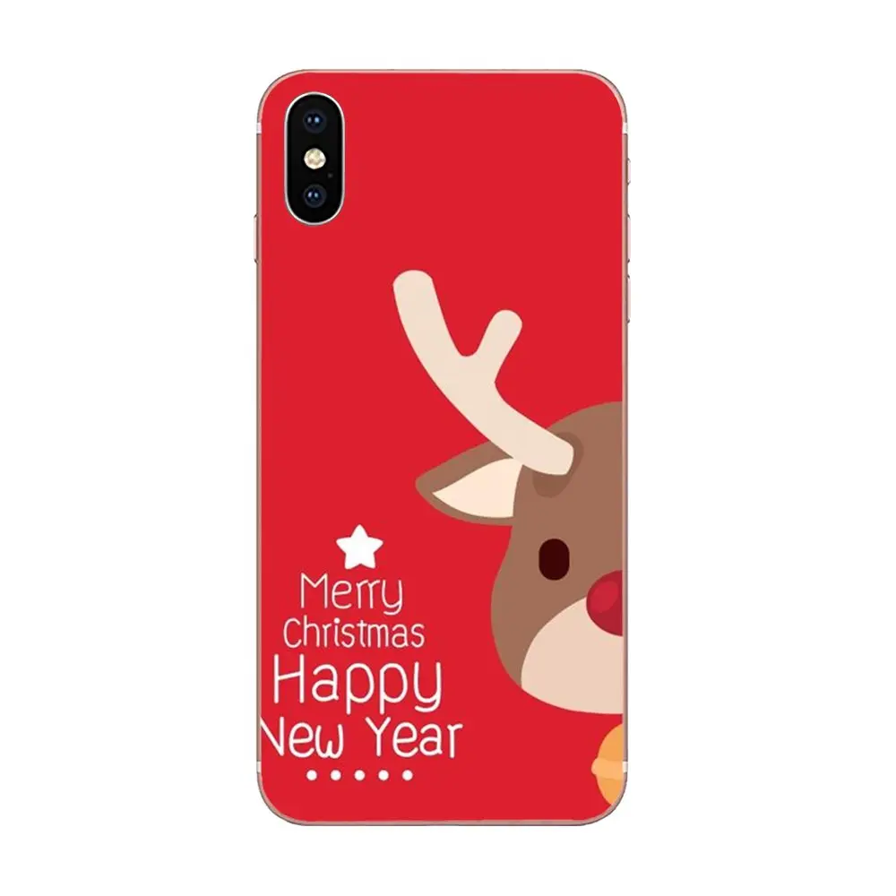 Мягкий ТПУ Розничная Новая мода Санта Клаус Счастливого Рождества подарок для