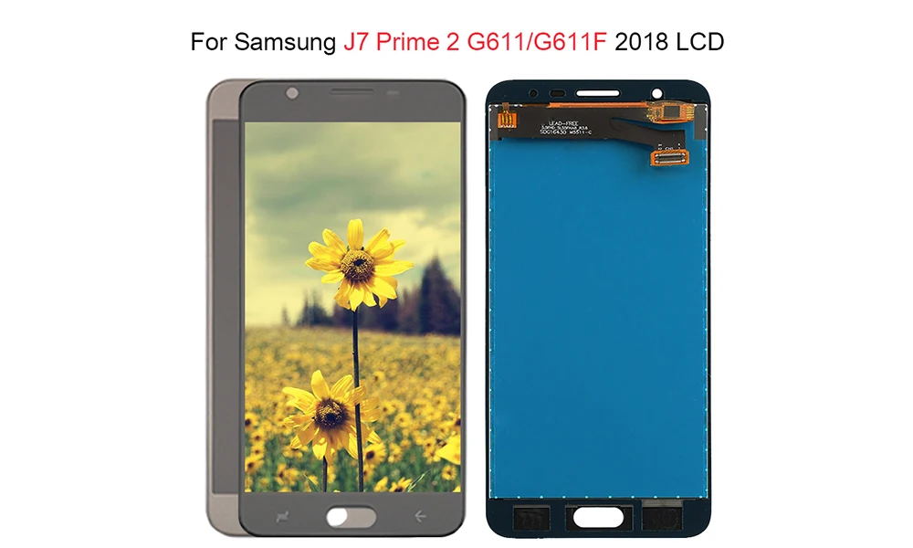 Для samsung Galaxy J7 Prime 2 SM-G611 G611F G611M ЖК-дисплей Дисплей кодирующий преобразователь сенсорного экрана в сборе Замена тестирование