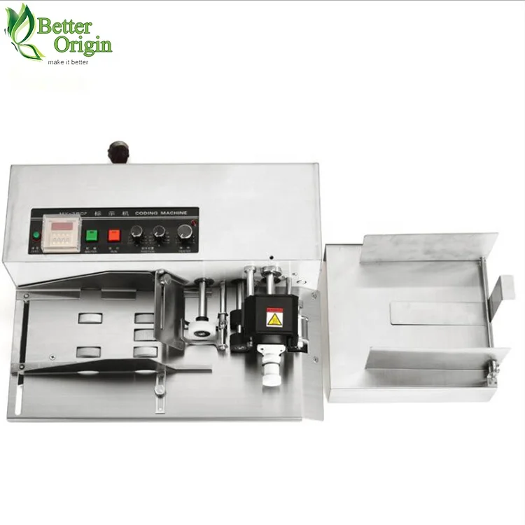 MY-380F automatic date batch coding machine for plastic and paper bags enlarge