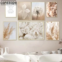 landscape canvas painting reed wall art print flowers dandelion posters and prints nordic wall paintings for living room decor