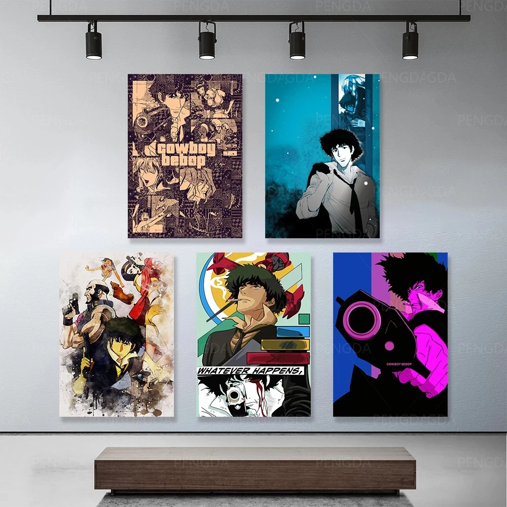 

Home Decor Cowboy Bebop Canvas Paintings Pictures Japan Animation Wall Art Printed Modular Poster No Frame Artwork Living Room