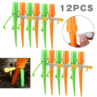 12pcs drip irrigation system automatic watering spikes device irrigation for plants garden tools parts