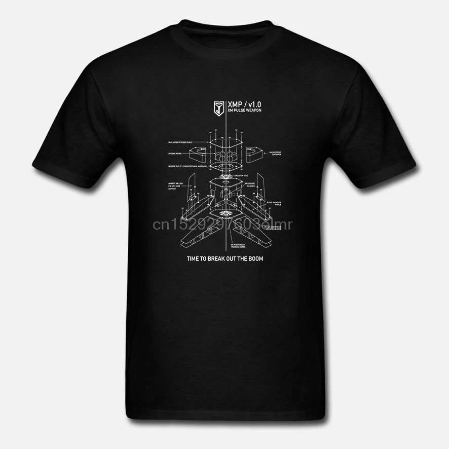 Модная крутая Мужская футболка женская забавная для входа XMP blueprint