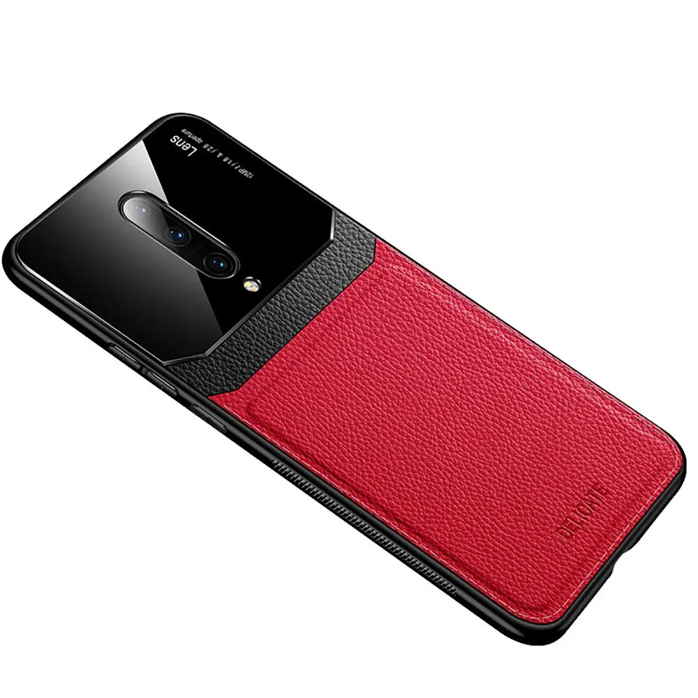 Чехол для oneplus 6 кожаный чехол 7 T pro t акриловое стекло противоударный из