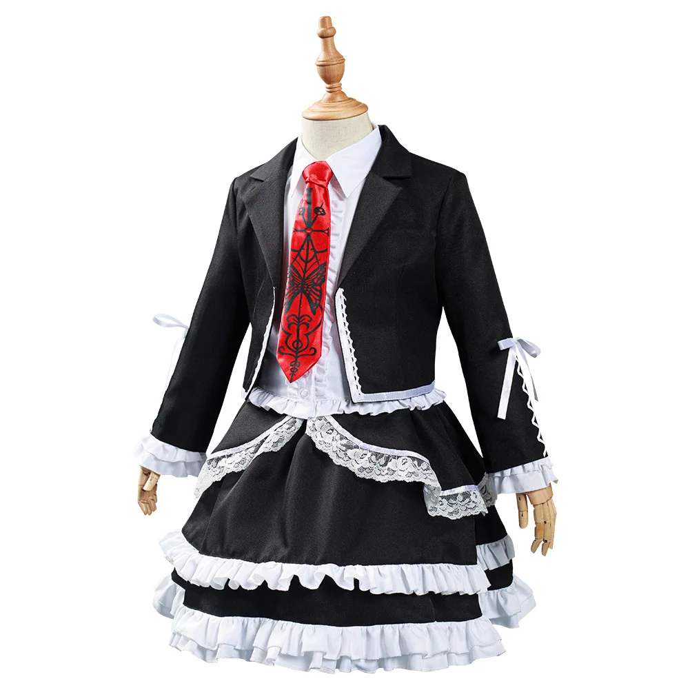 Костюм для косплея Anime Danganronpa Celestia Ludenberg для девочек на Хеллоуин и карнавал.