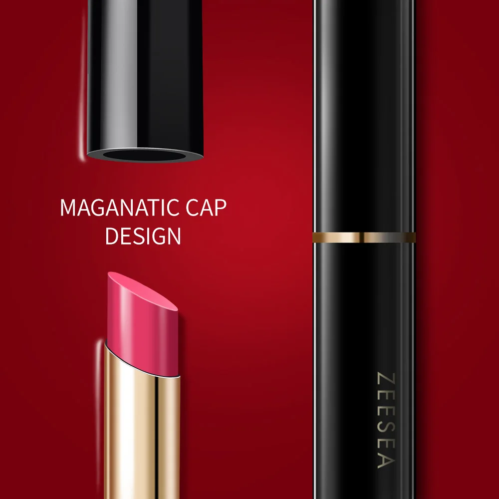 ZEESEA 10 цветов матовая бархатная помада ню водонепроницаемая долговечная