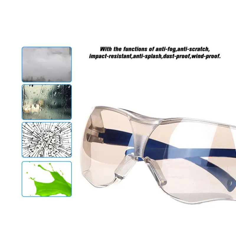

3M 10436 PC lens safety glasses goggles anti-shock anti-splash windproof anti-UV protective glasses working riding glasses