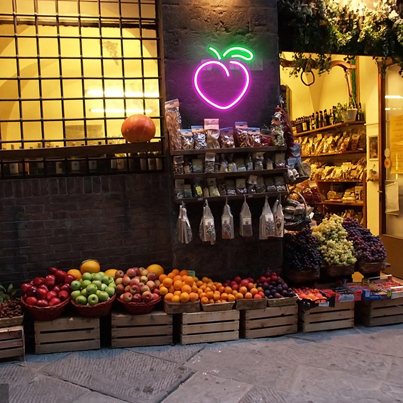 Светодиодная неосветодиодный лампа в форме персика вишни Wanxing с питанием от