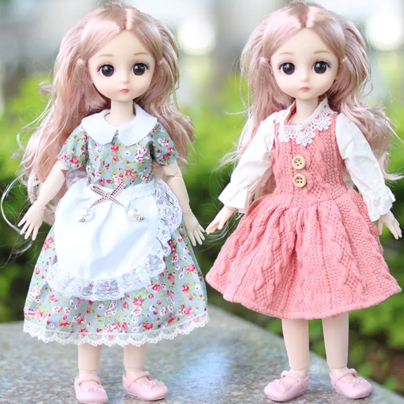 

Одежда для кукол Adollya Kawaii, юбка для принцесс, аксессуары для шарнирных кукол 1/6, рост 26-28 см, Одежда для кукол SD, игрушки для девочек