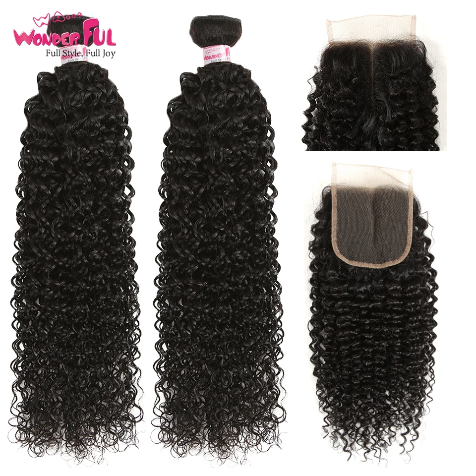 Перуанские вьющиеся пучки волос с застежкой пряди человеческих без повреждений 8