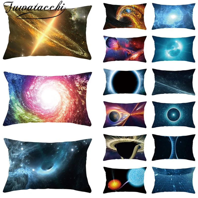 Чехол для подушки в стиле галактики Fuwatacchi наволочки Вселенной домашние