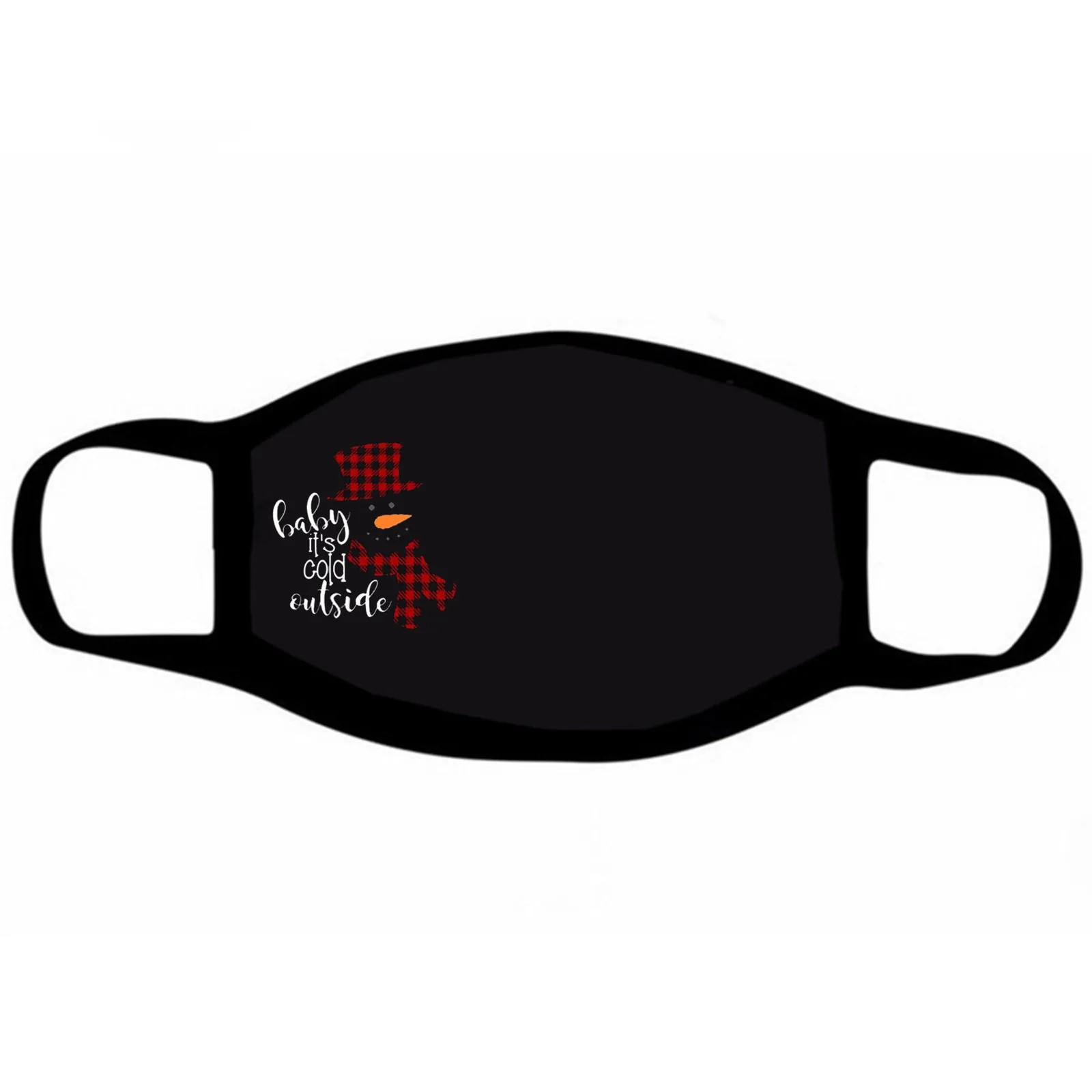 

1PC Christmas Masks Adults Protective Face Mask Fashion Festival Printing Mouthcover Men Women Outdoor Breathable Mascarillas 5