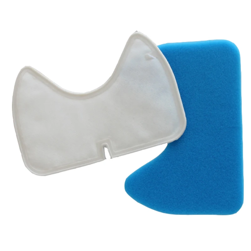 1 комплект синим губчатым материалом Hepa фильтр& х/б фильтр подходит для samsung DJ97-00492A SC65/66/67/68 пылесос Series Запчасти