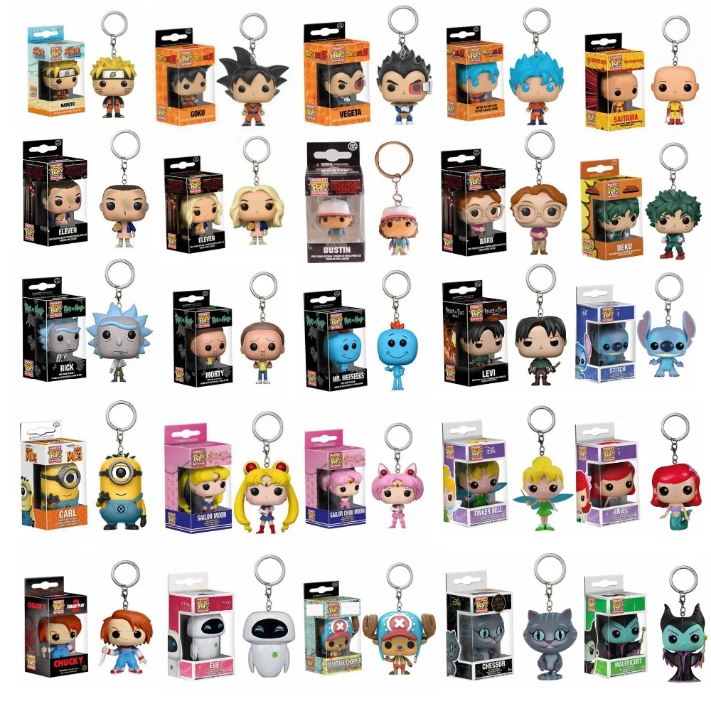 Funko Pop HP7 Харри Хедвиг Фокс брелок игрушки дисней Олаф Анна Эльза фигурка принцессы брелок Подвески Игрушки Южная парк Кенни