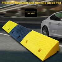 portable lightweight curb ramps heavy duty plastic threshold ramp kit for car trailer truck bike motorcycle