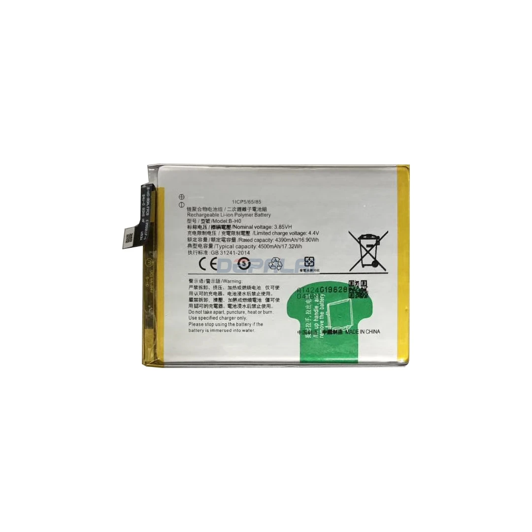 

Phone Battery For vivo Y7S B-H0 Rechargeable Li-ion Phone Bateria Batteries