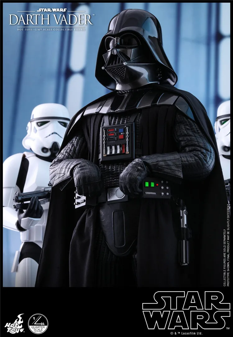 Коллекционные игрушки-QS013-Star Wars Episode VI: Return of the Jedi 1/4, полный набор, фигурка Дарта Вейдера эктона