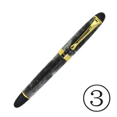 450 gray marble Jinhao G перо металлическое модифицированное Caneta каллиграфия круглый корпус цветок корпус английская перьевая ручка канцелярские принадлежности заменитель dip Ручка 450/599 - Цвет: 450 gray marble