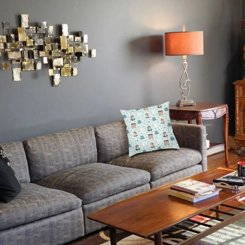 Наволочка для диванной подушки в скандинавском стиле с мотивом гордости и