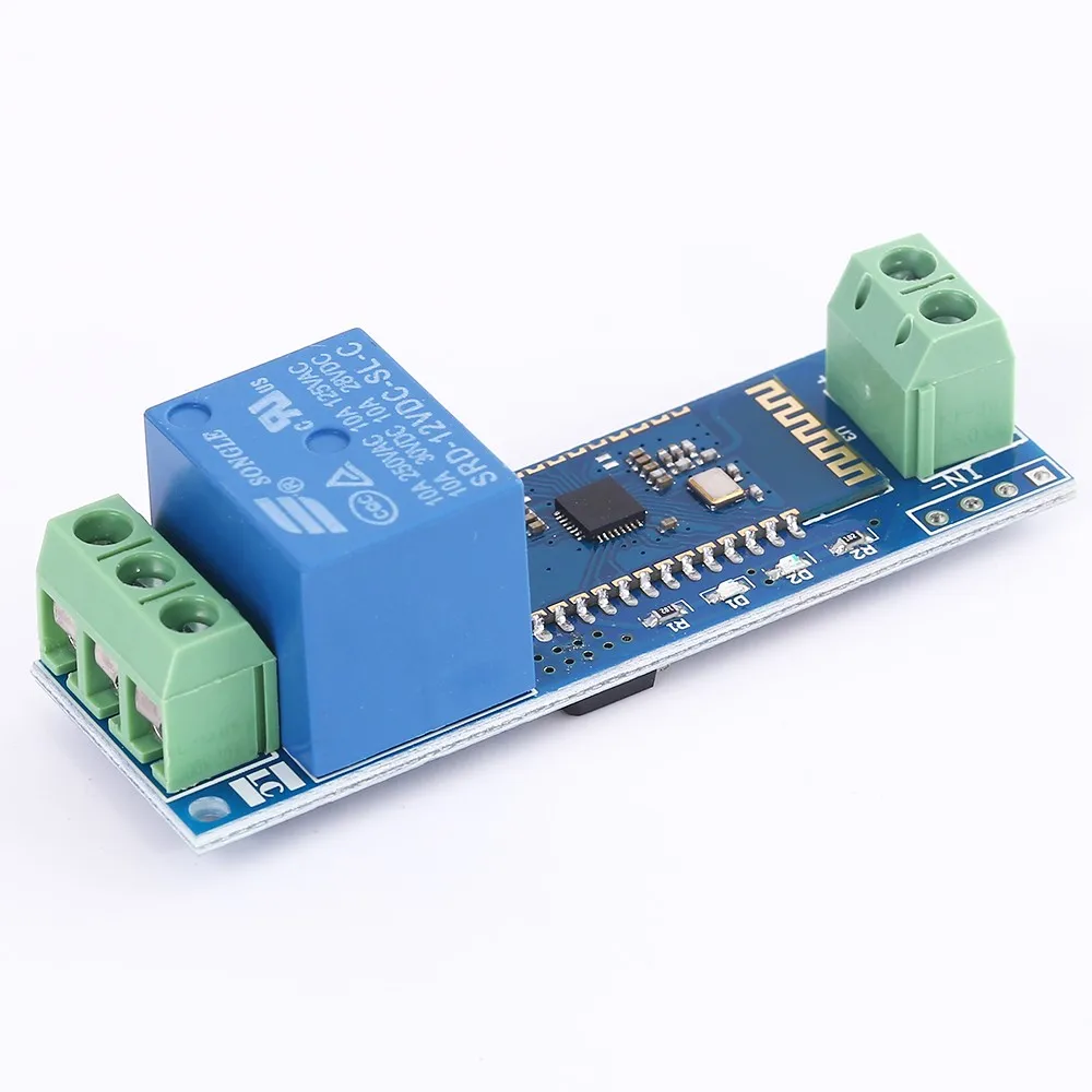 12V 1 Channel Bluetooth релейный модуль дистанционного управления IOT беспроводной модуль умный дом мобильное приложение дистанционное управление 5 в 12 В - Цвет: 12V 1 Channel