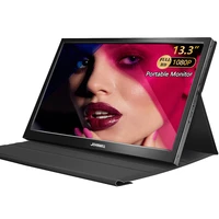 13 3 inch portable monitor 1080p touch screen gaming monitor 2k for laptop raspberry pi pc ps4 xbox 360 switch cctv