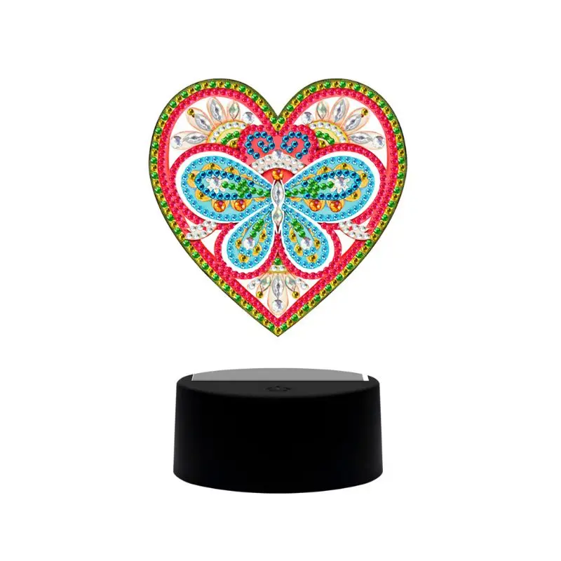 Новый потолочный светильник DIY светодиодный алмазов картина Ночной мультфильм