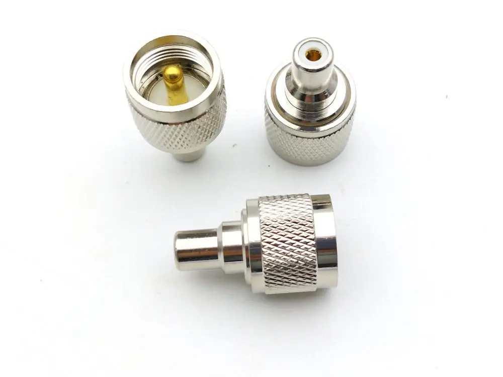 

20 шт. латунный UHF мужской PL-259 к RCA гнездовой адаптер